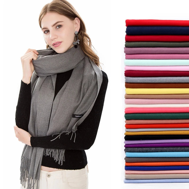 Women’s Pashmina Scarf – Soft Warm Winter Shawl