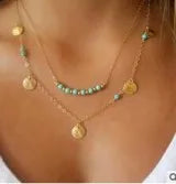 Fashion Cross & Bird Pendant Maxi Necklace