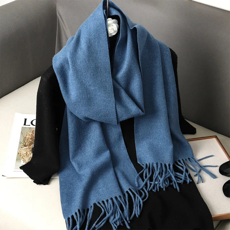 Winter Cashmere Pashmina Scarf (62 Colors)