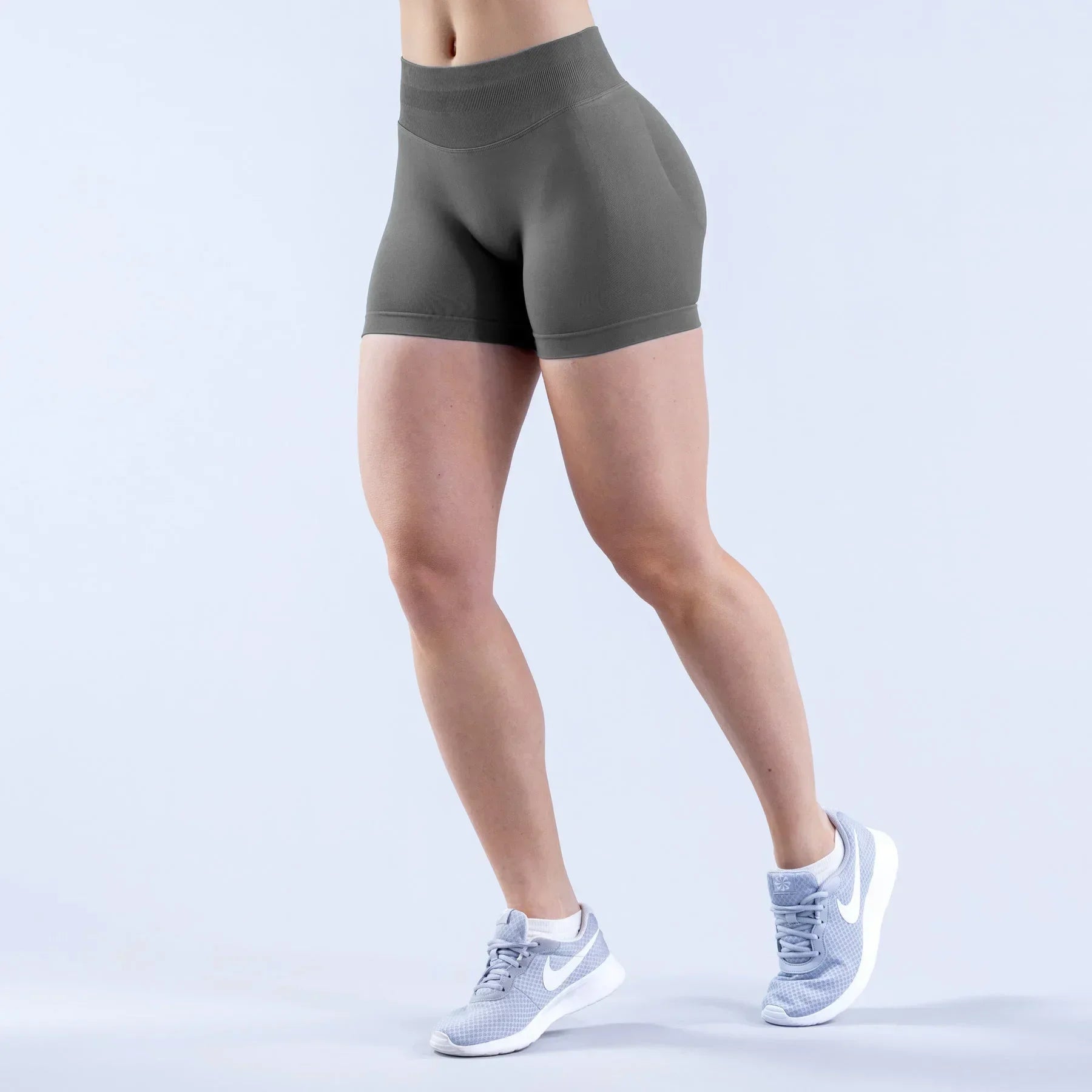 Women’s High-Waist Yoga Fitness Shorts