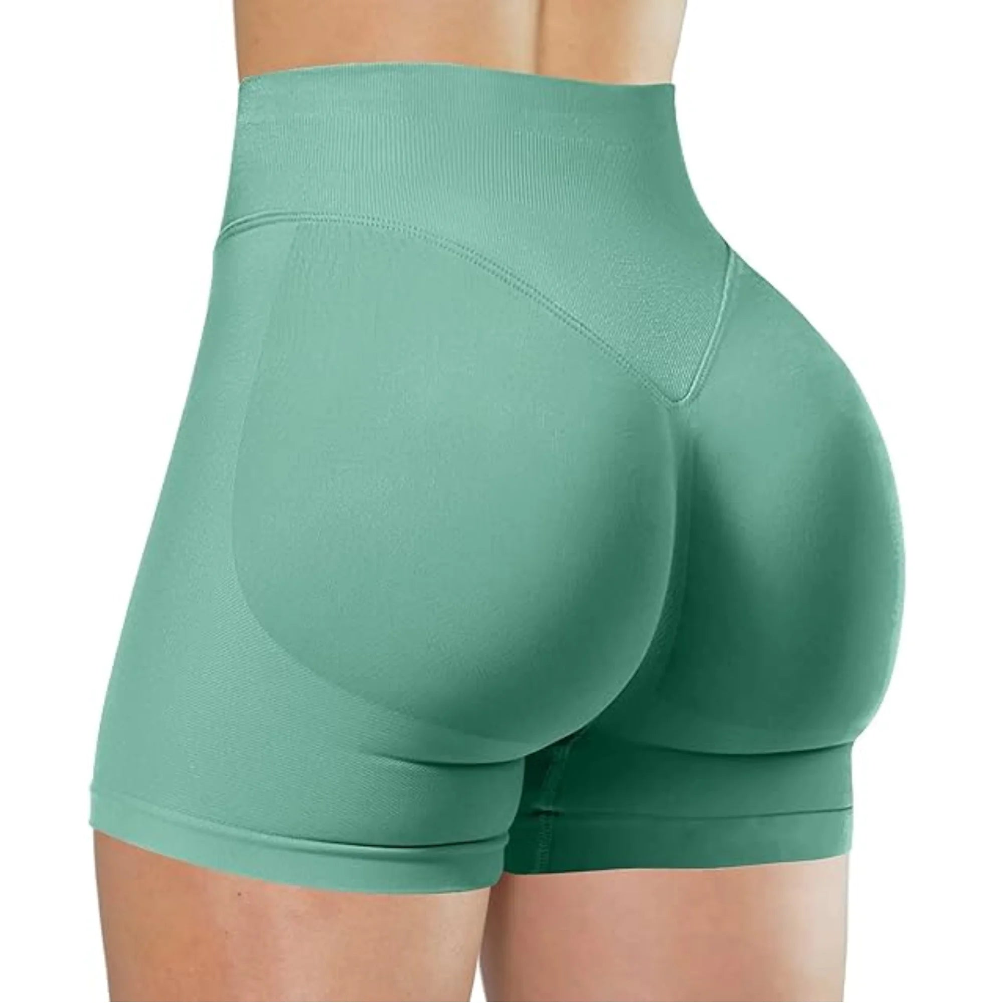 Women’s High-Waist Yoga Fitness Shorts