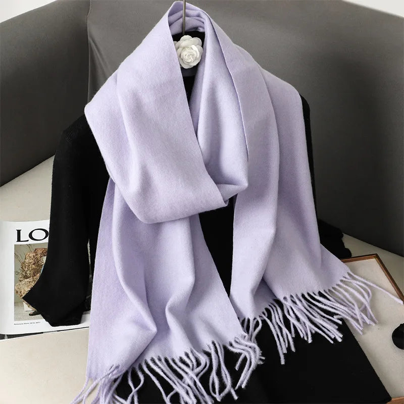 Winter Cashmere Pashmina Scarf (62 Colors)