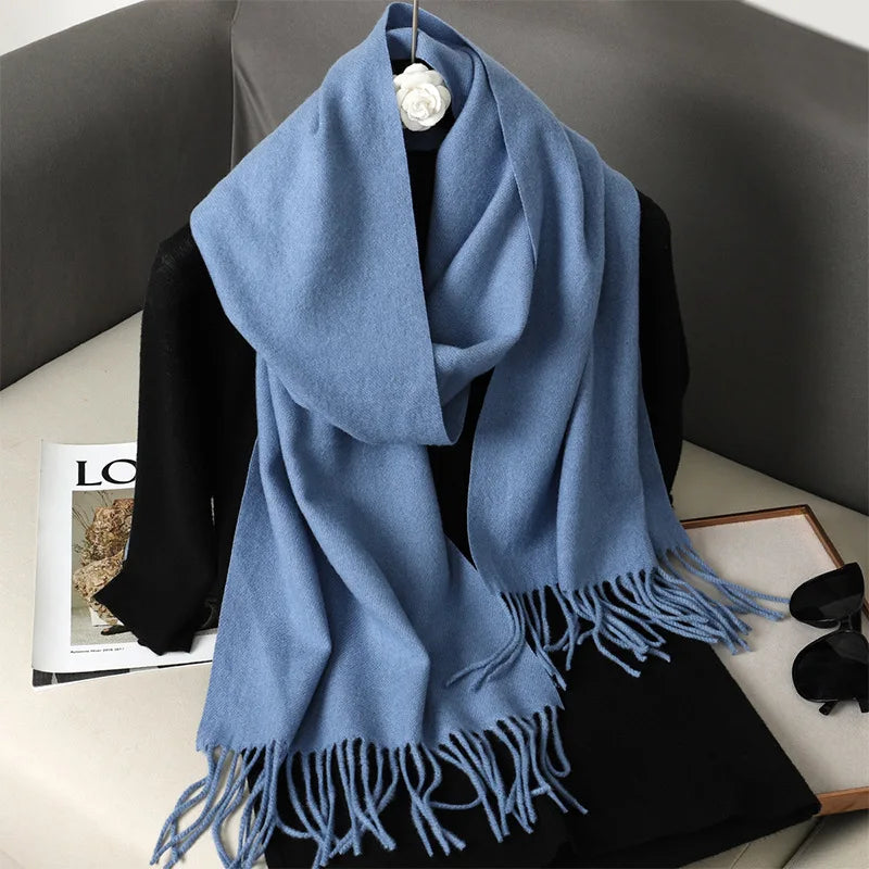 Winter Cashmere Pashmina Scarf (62 Colors)