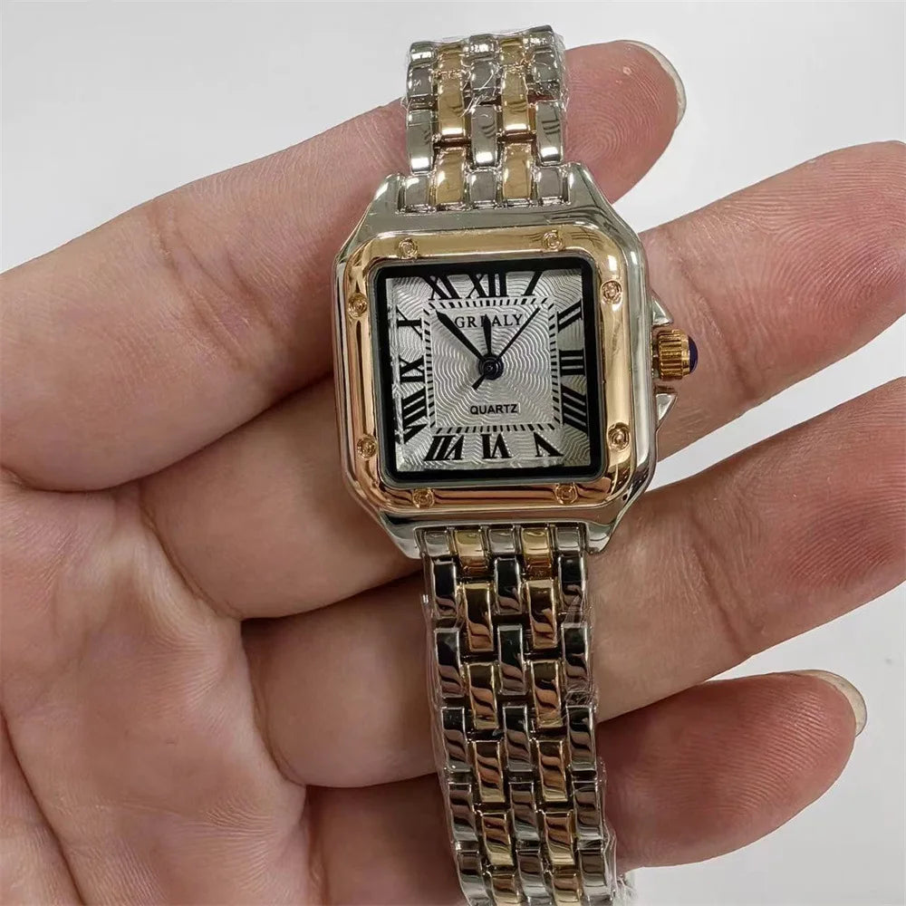 Elegant Gold Quartz Watch