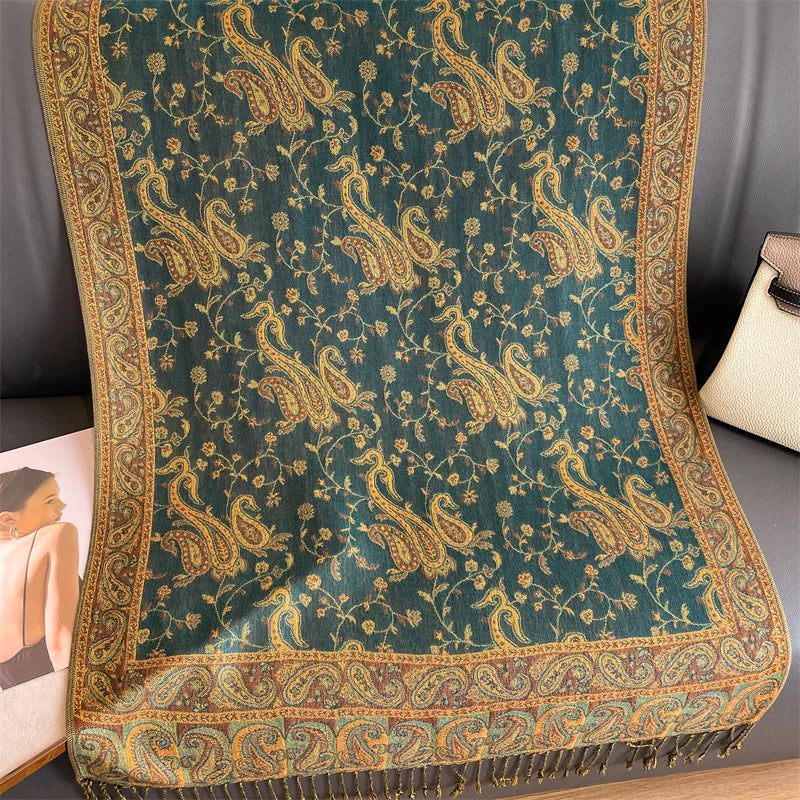 Women’s Luxury Printed Pashmina Shawl