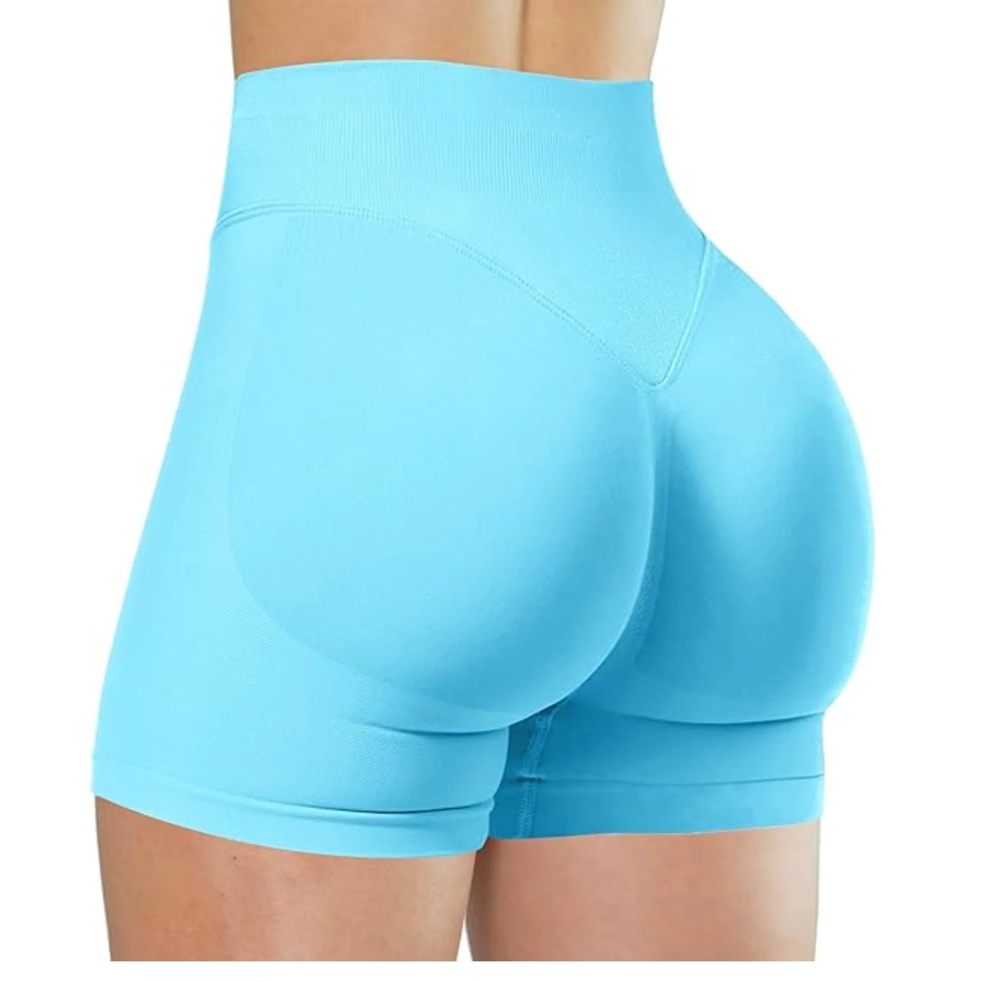 Women’s High-Waist Yoga Fitness Shorts