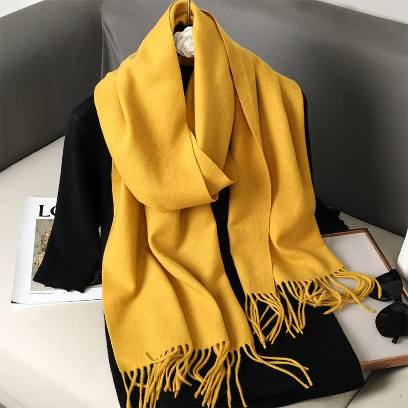 Winter Cashmere Pashmina Scarf (62 Colors)
