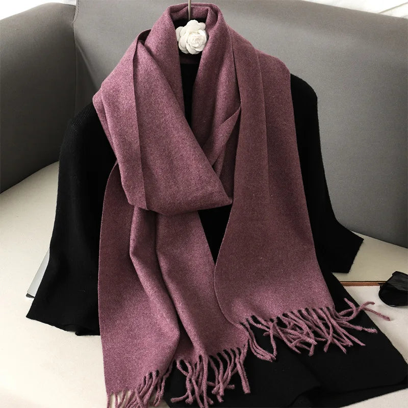 Winter Cashmere Pashmina Scarf (62 Colors)
