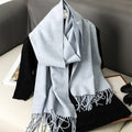 Women’s Cashmere-Feel Winter Scarf – Long & Warm