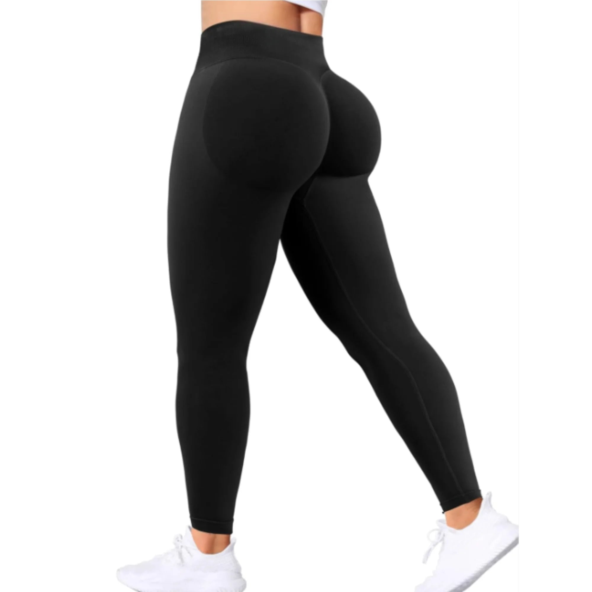 High-Waist Tight-Fit Yoga Leggings