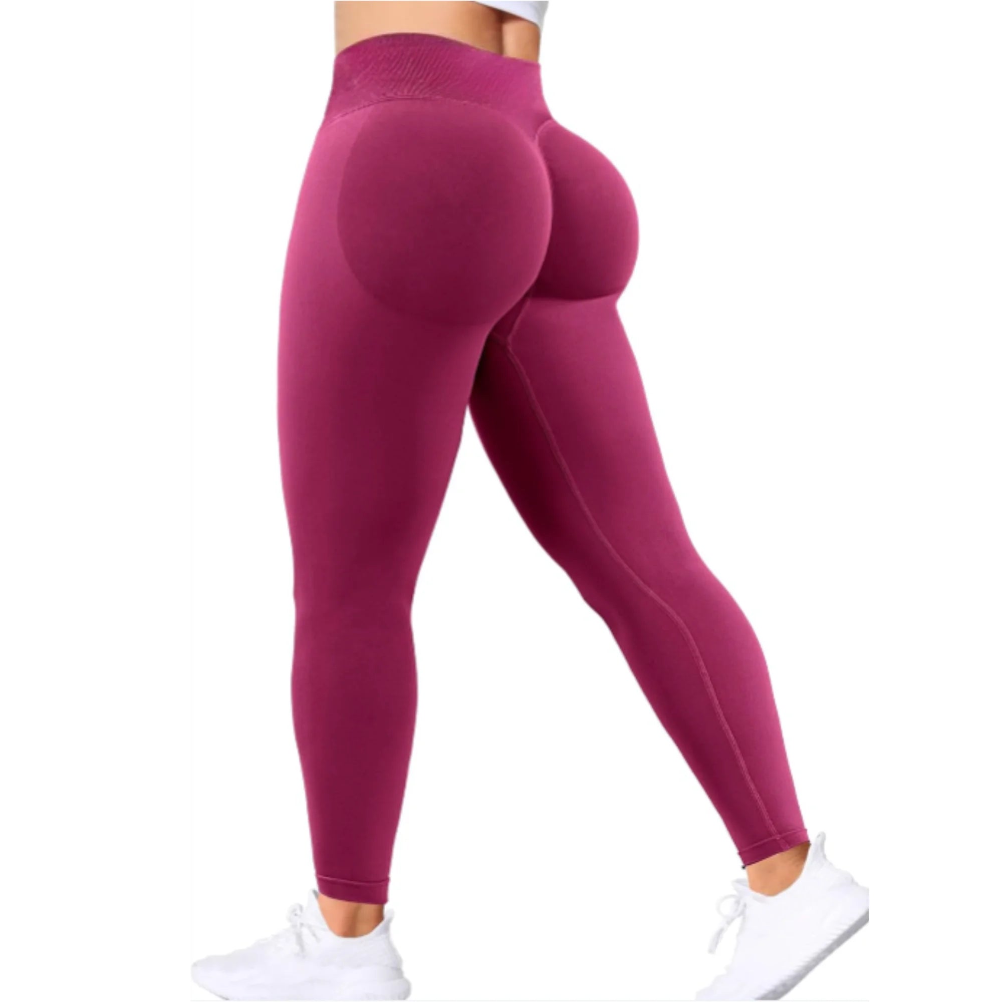 High-Waist Tight-Fit Yoga Leggings