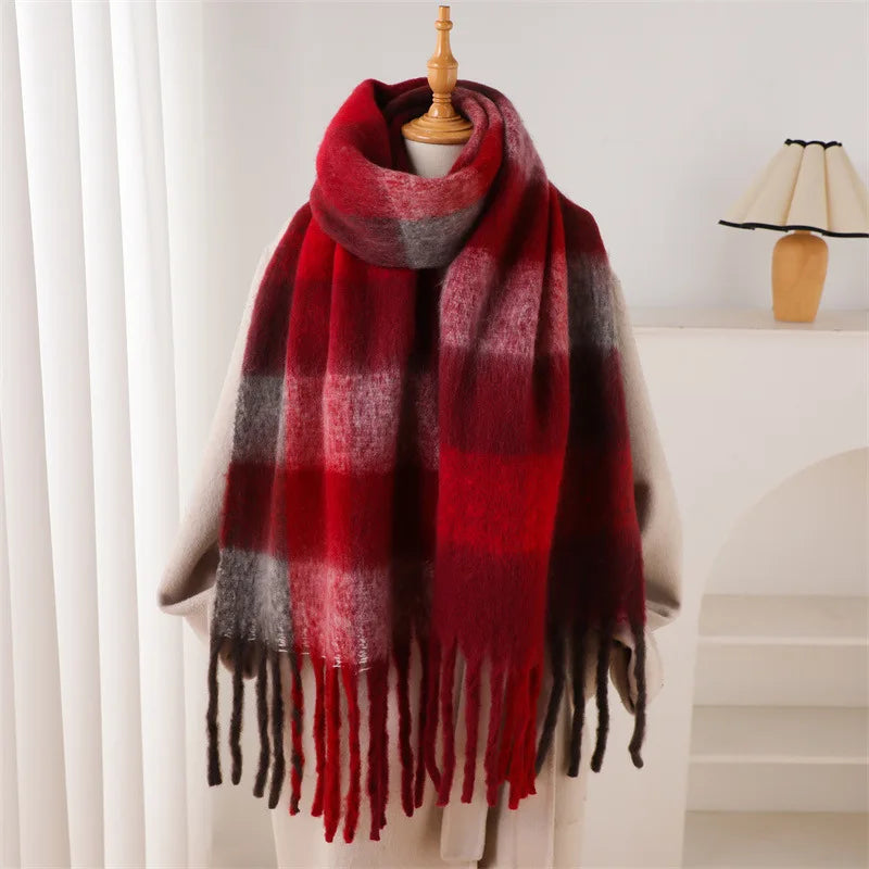 Thick Warm Winter Pashmina Scarf for Women