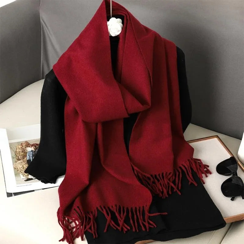 Winter Cashmere Pashmina Scarf (62 Colors)