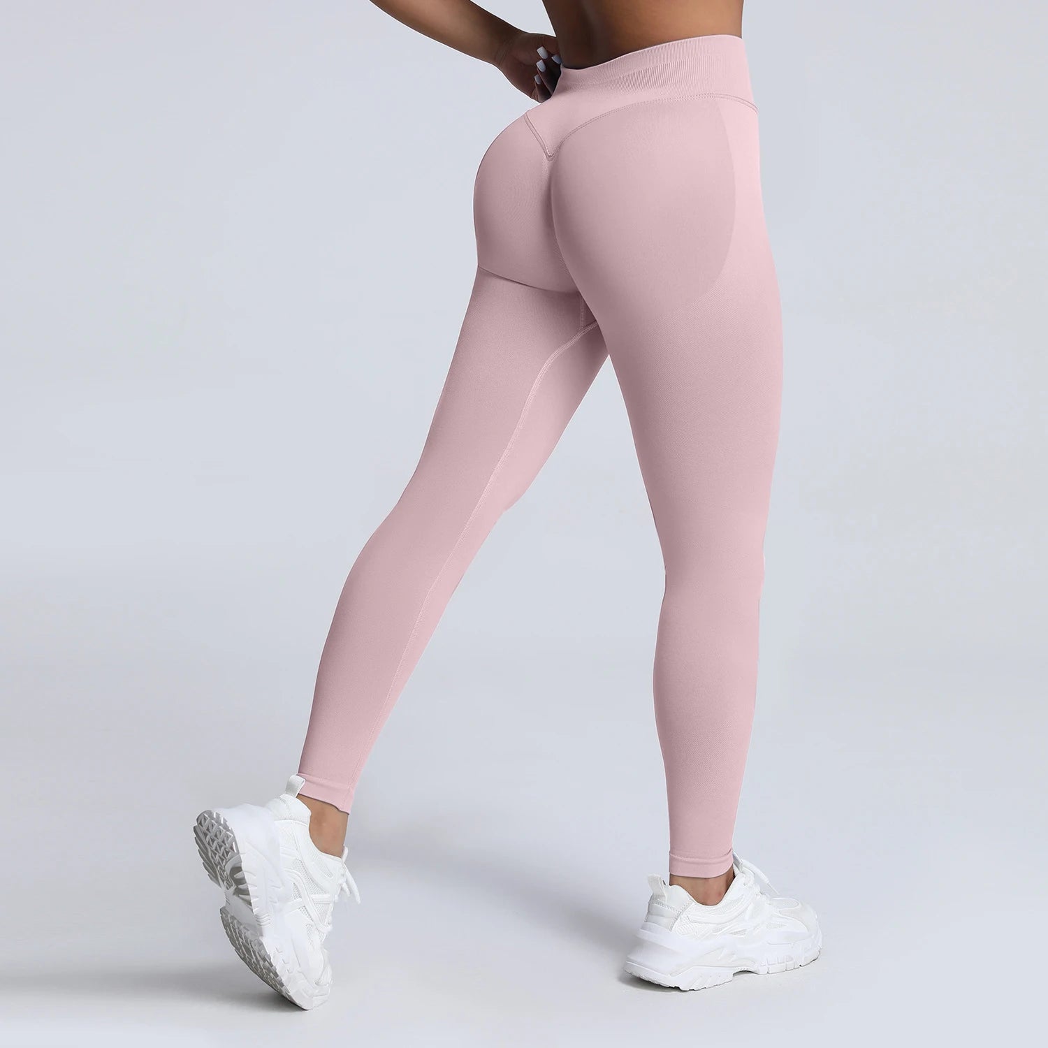 VEQKING Seamless Scrunch Butt Yoga Leggings