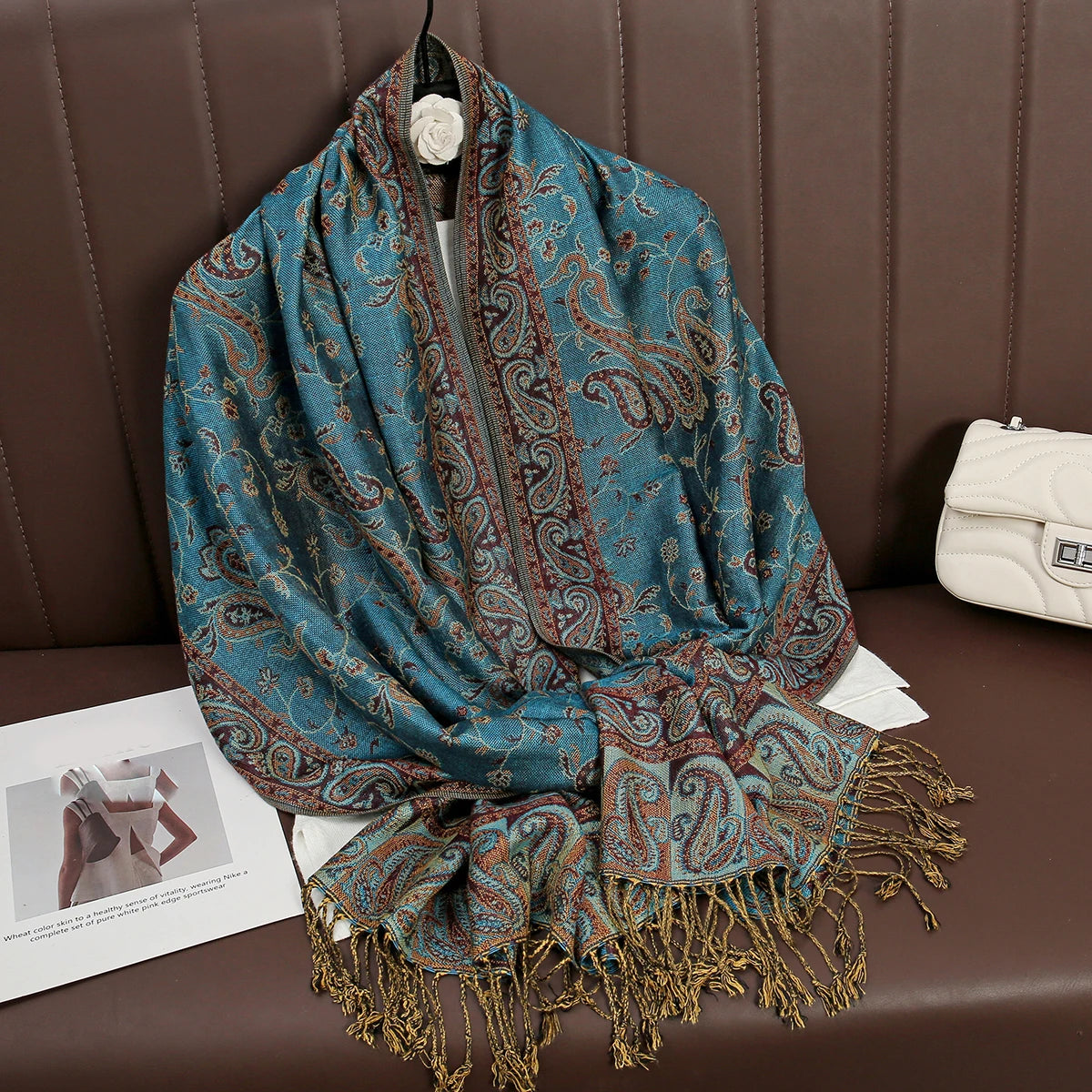 Women’s Luxury Printed Pashmina Shawl