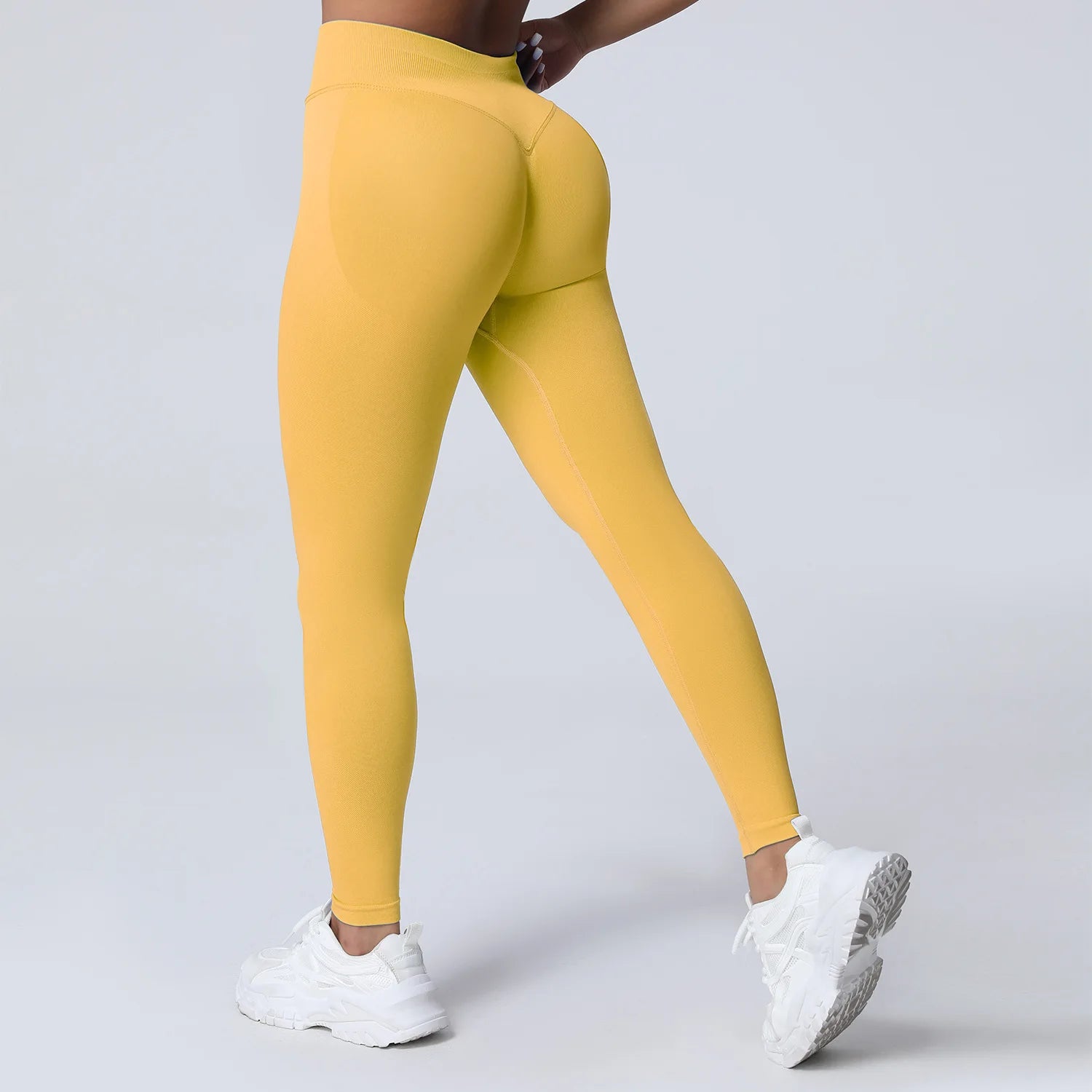 VEQKING Seamless Scrunch Butt Yoga Leggings