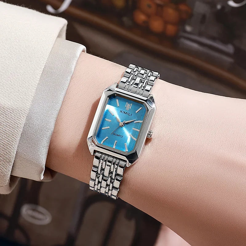 2026 Hot Brand Stainless Steel Strap Watch Women Luxury