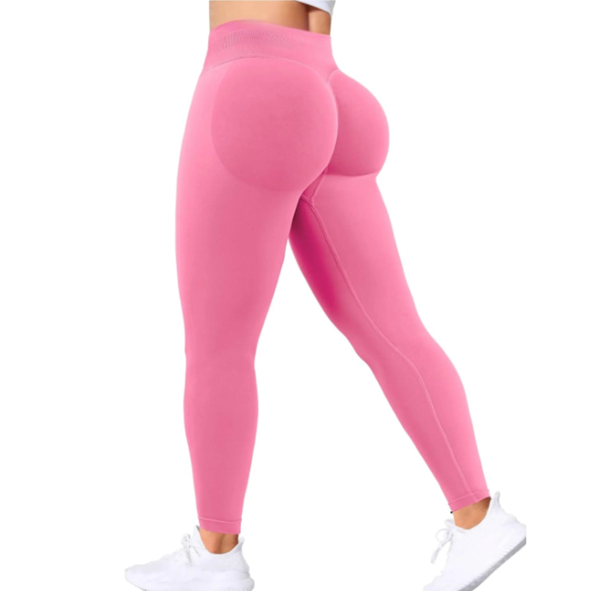 High-Waist Tight-Fit Yoga Leggings