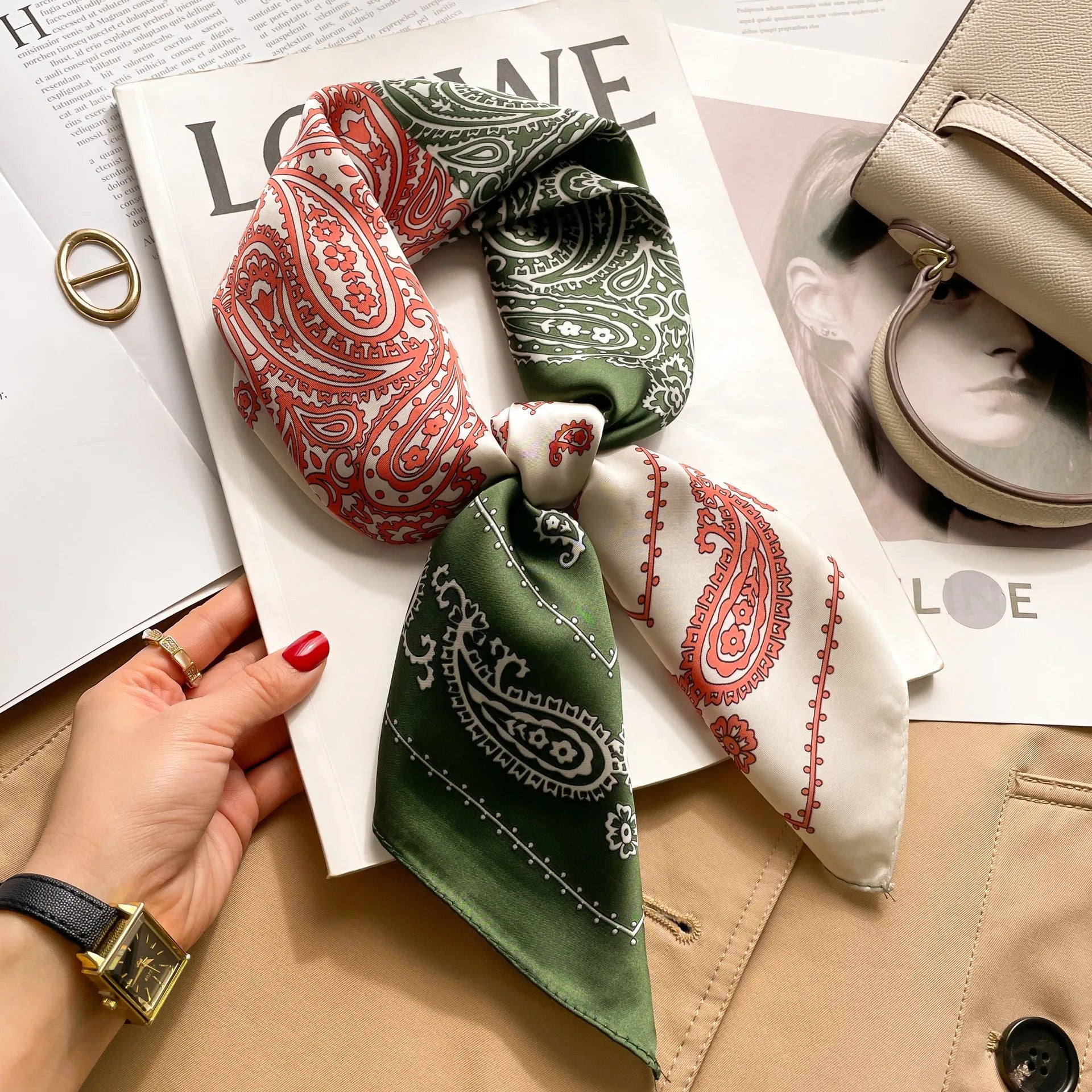Luxury Silk Neckerchief