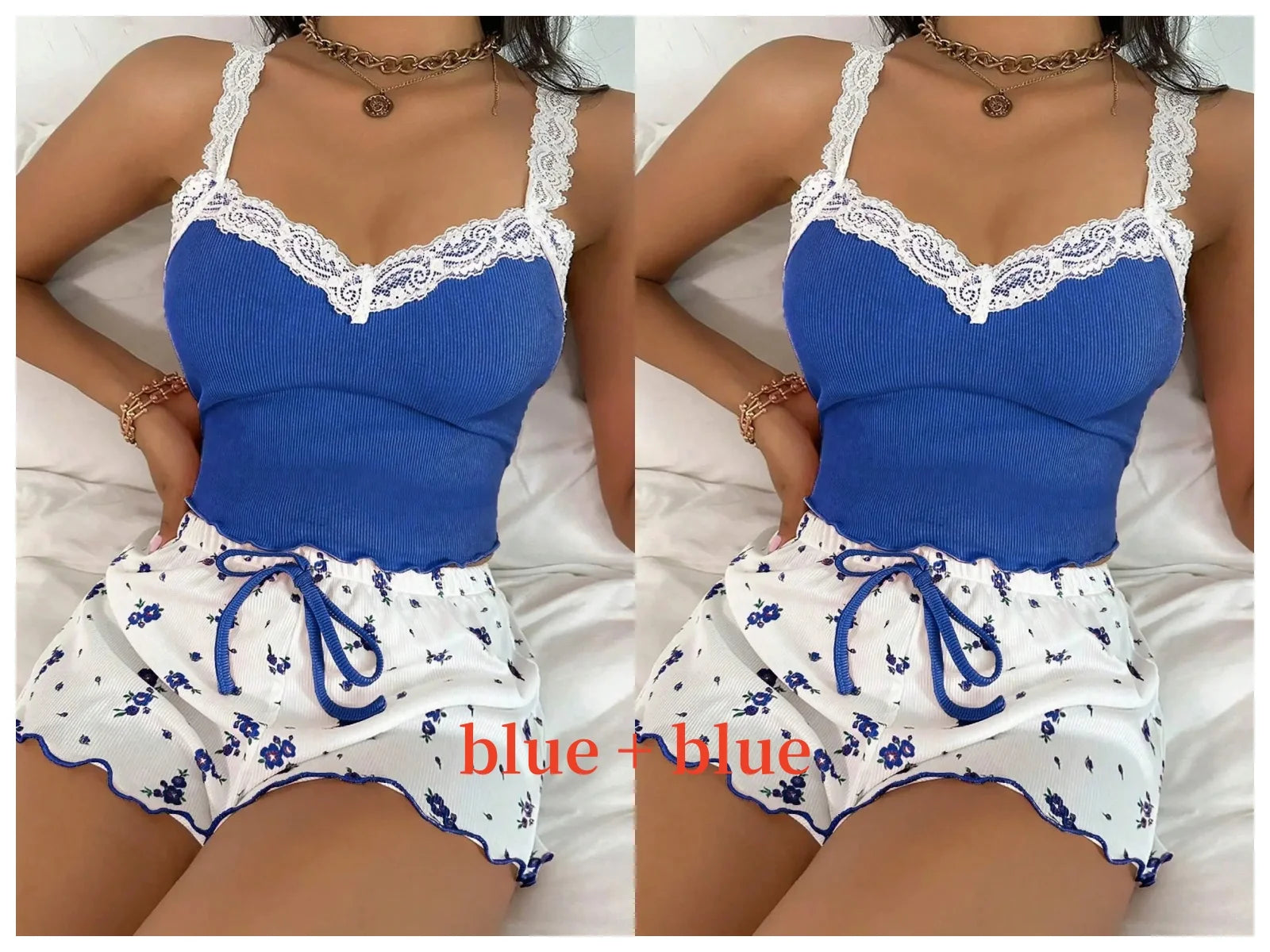 Women’s Sexy Lace Sleepwear Set