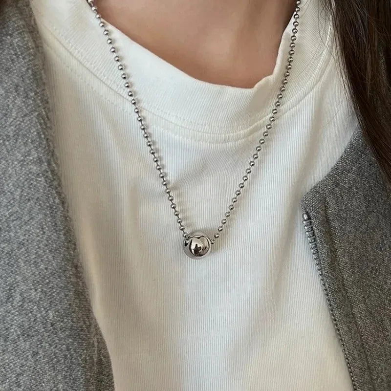 Fashion Pearl Beads Pendant Necklace for Women 2026