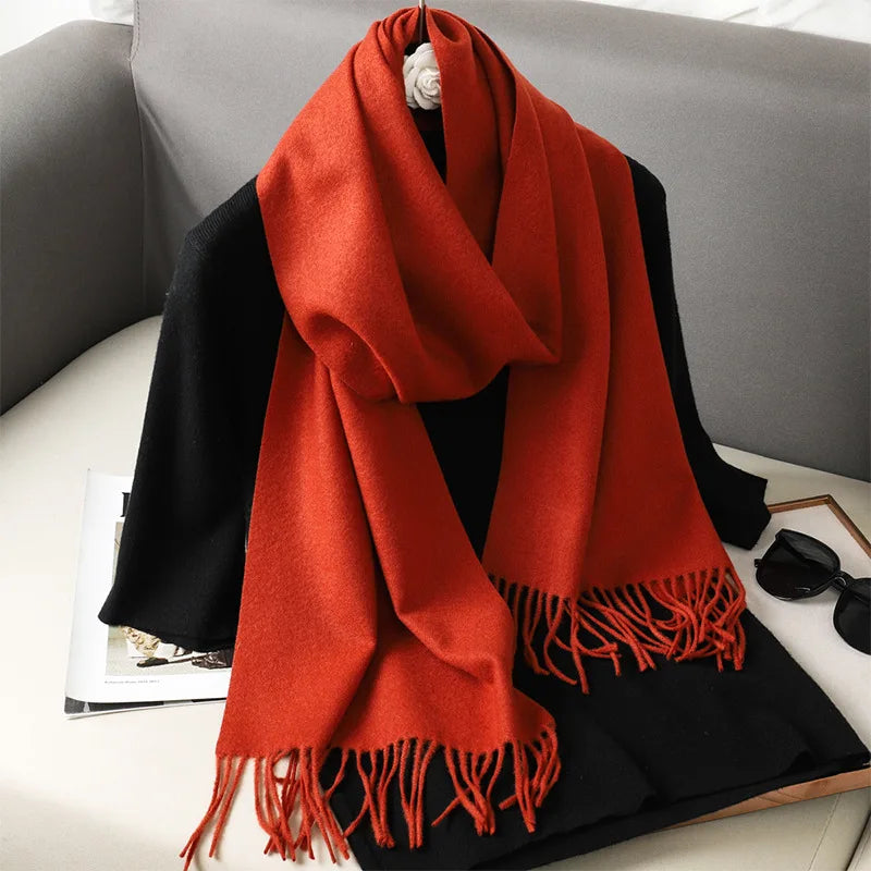 Winter Cashmere Pashmina Scarf (62 Colors)