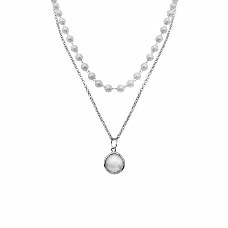 Fashion Pearl Beads Pendant Necklace for Women 2026