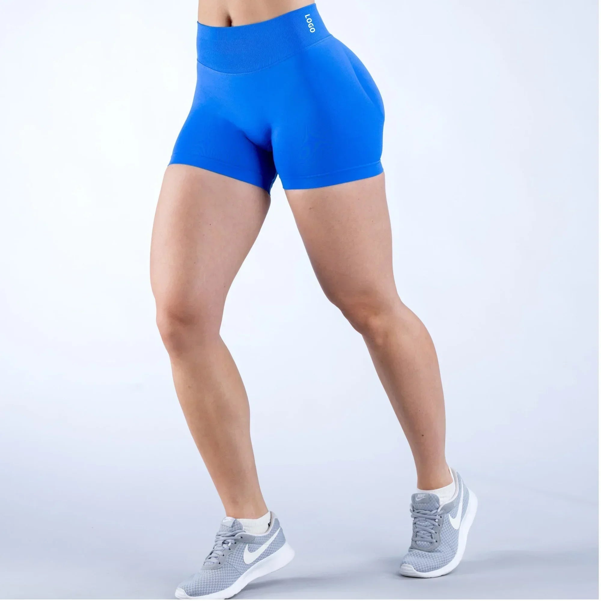Women’s High-Waist Yoga Fitness Shorts