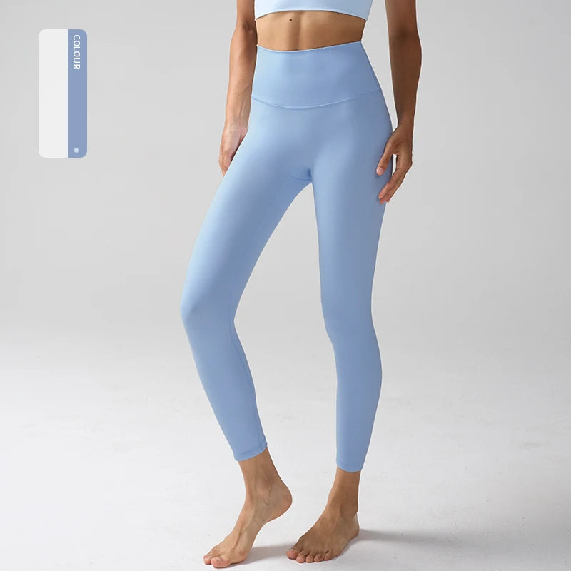 High-Waist Naked-Feel Fitness Leggings