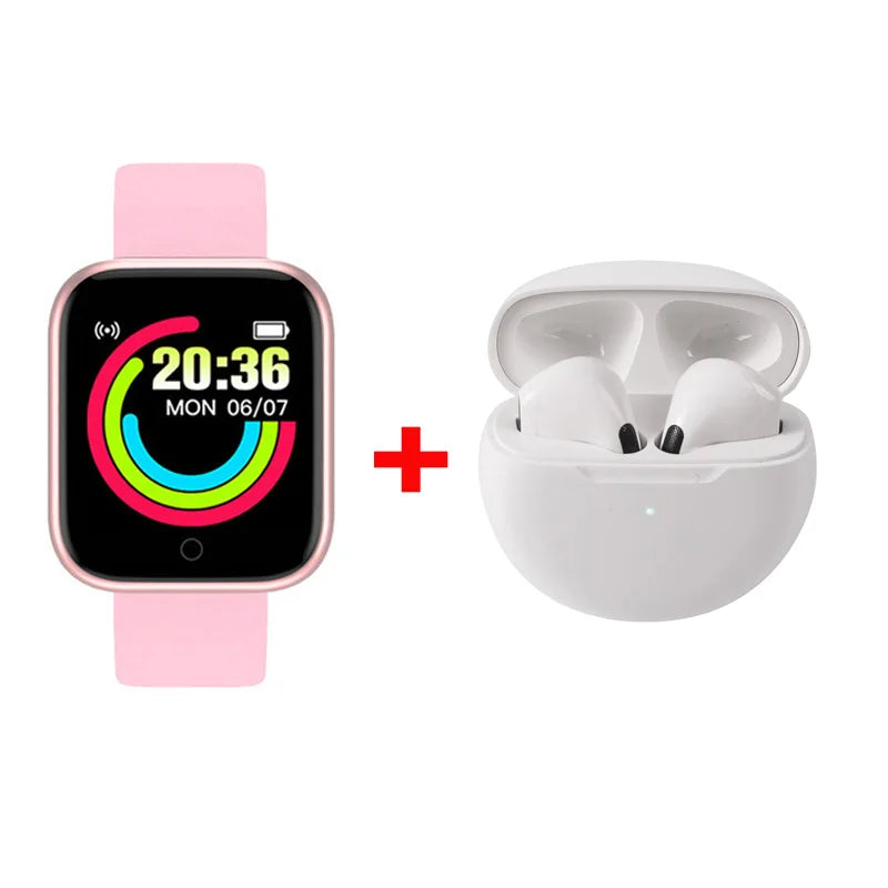 D20 Smartwatch Fitness Tracker for Men and Women