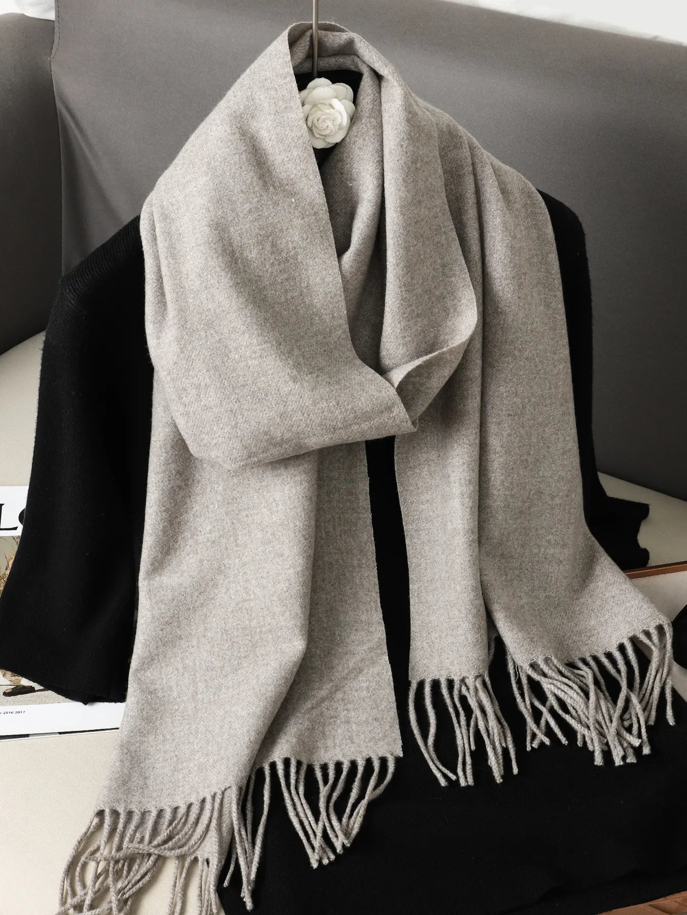 Winter Cashmere Pashmina Scarf (62 Colors)