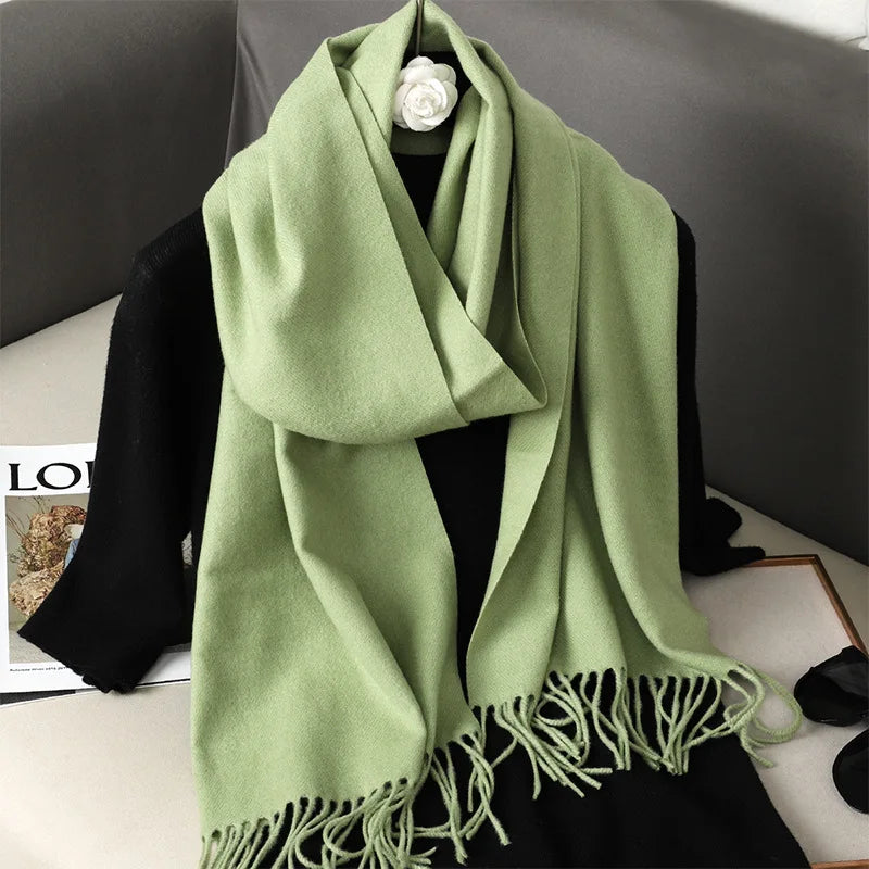 Winter Cashmere Pashmina Scarf (62 Colors)