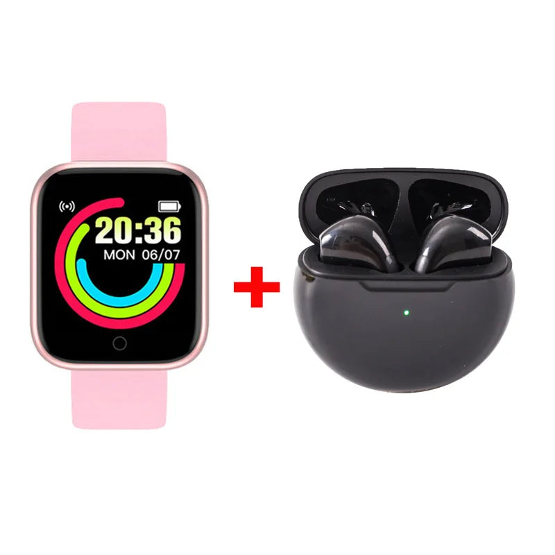 D20 Smartwatch Fitness Tracker for Men and Women