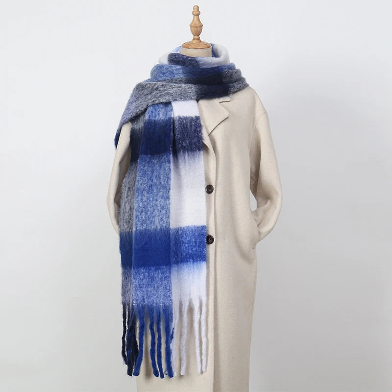 Thick Warm Winter Pashmina Scarf for Women