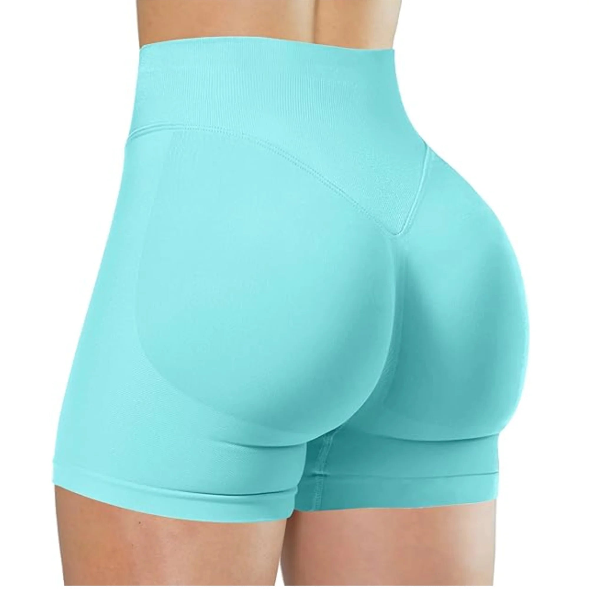 Women’s High-Waist Yoga Fitness Shorts