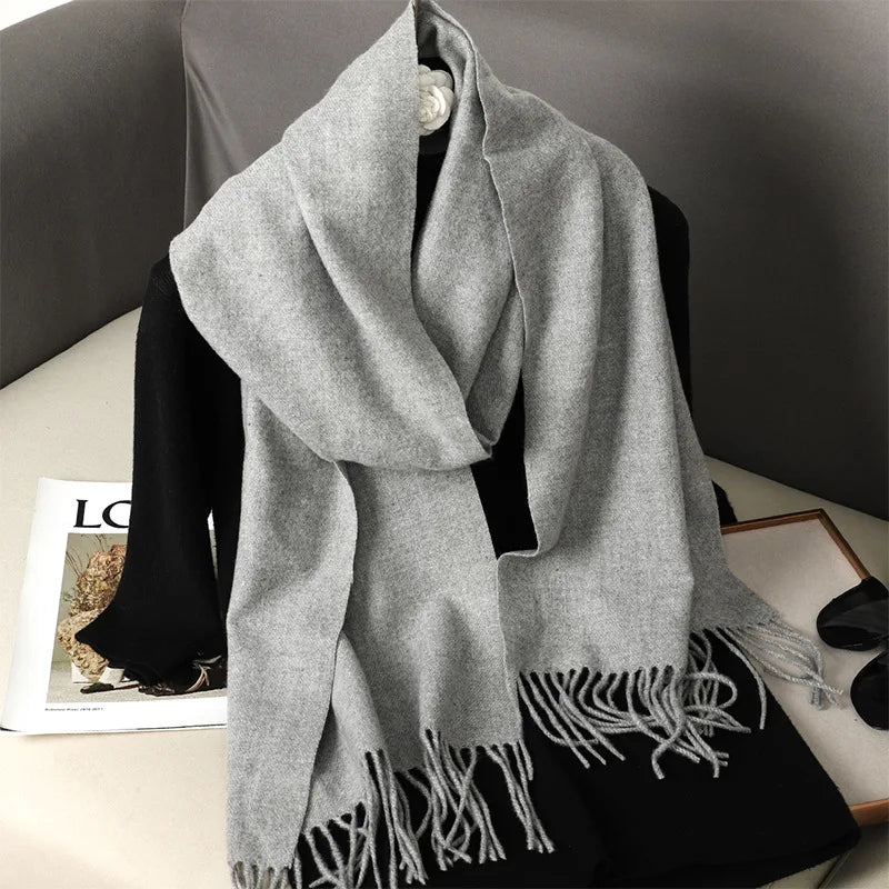 Winter Cashmere Pashmina Scarf (62 Colors)