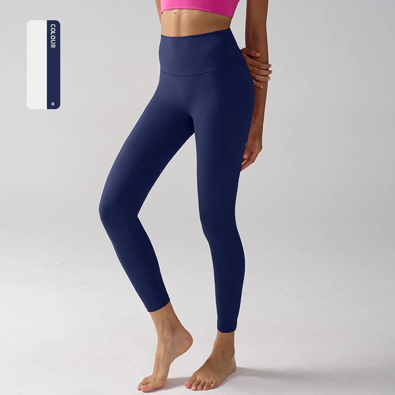 High-Waist Naked-Feel Fitness Leggings