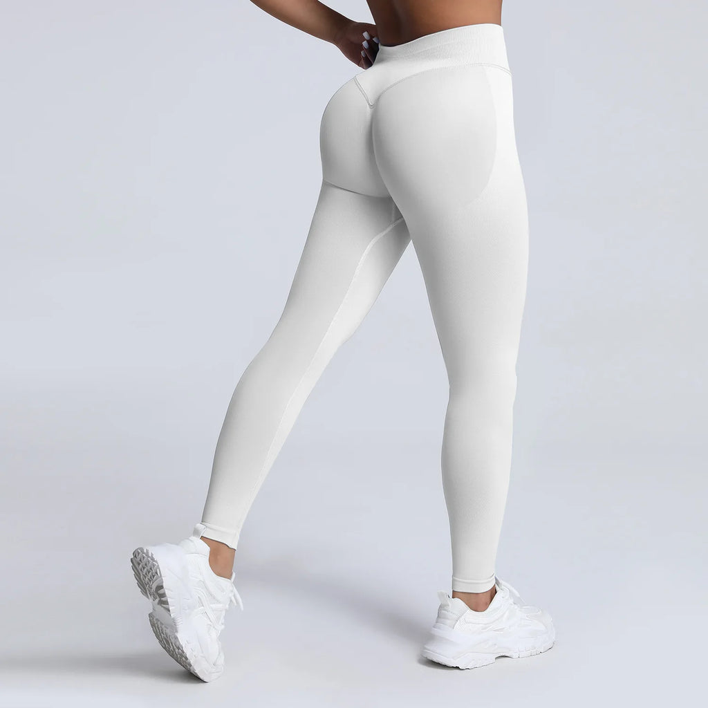 VEQKING Seamless Scrunch Butt Yoga Leggings