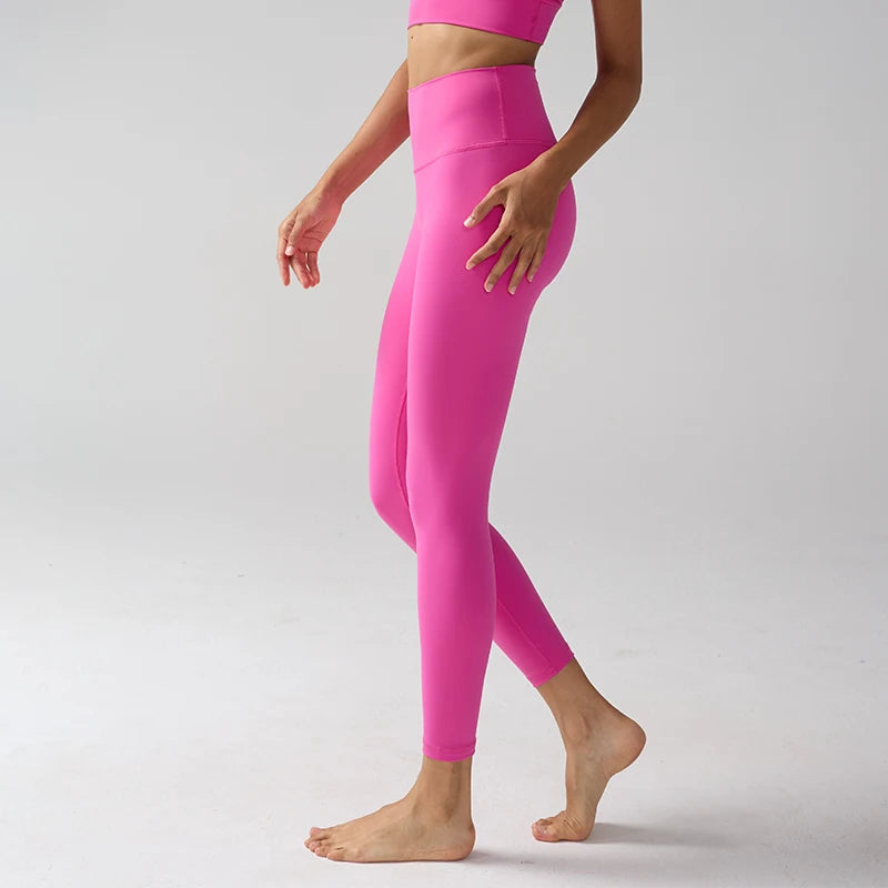 High-Waist Naked-Feel Fitness Leggings
