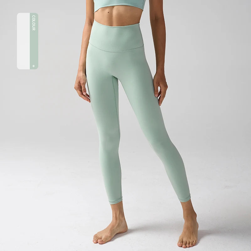 High-Waist Naked-Feel Fitness Leggings