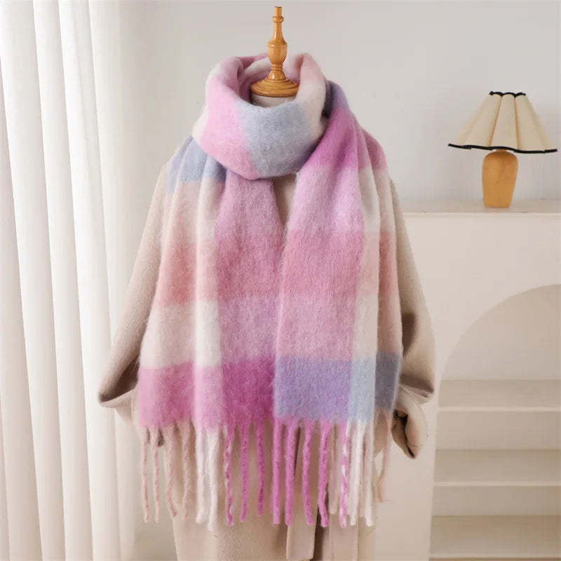 Thick Warm Winter Pashmina Scarf for Women