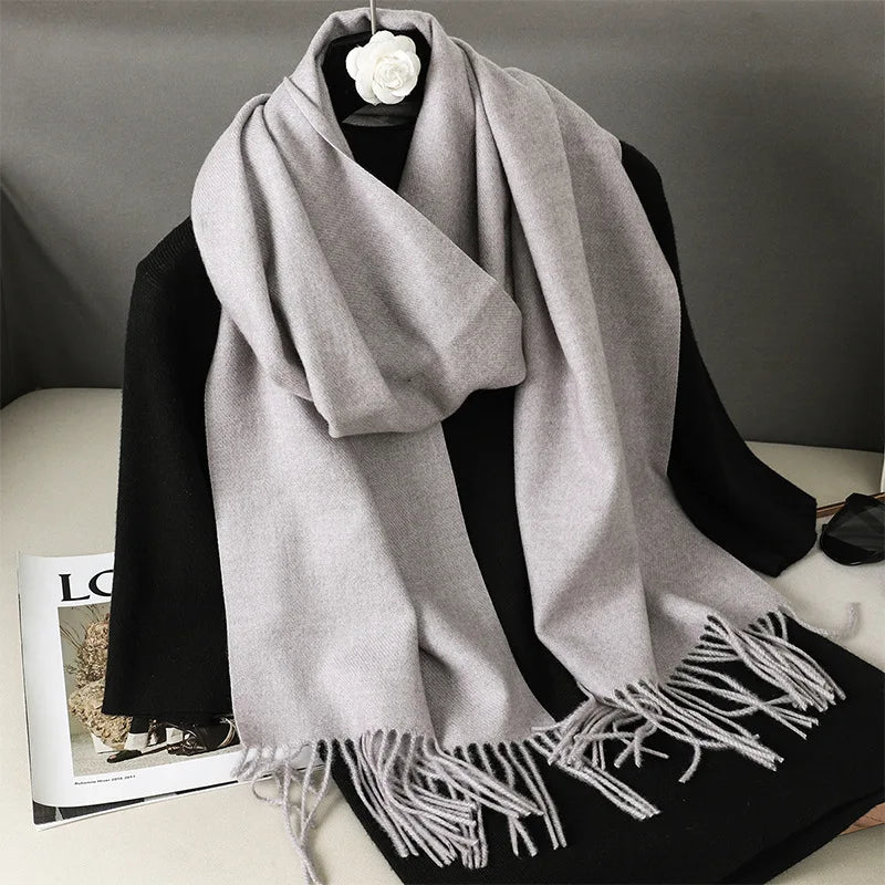 Winter Cashmere Pashmina Scarf (62 Colors)