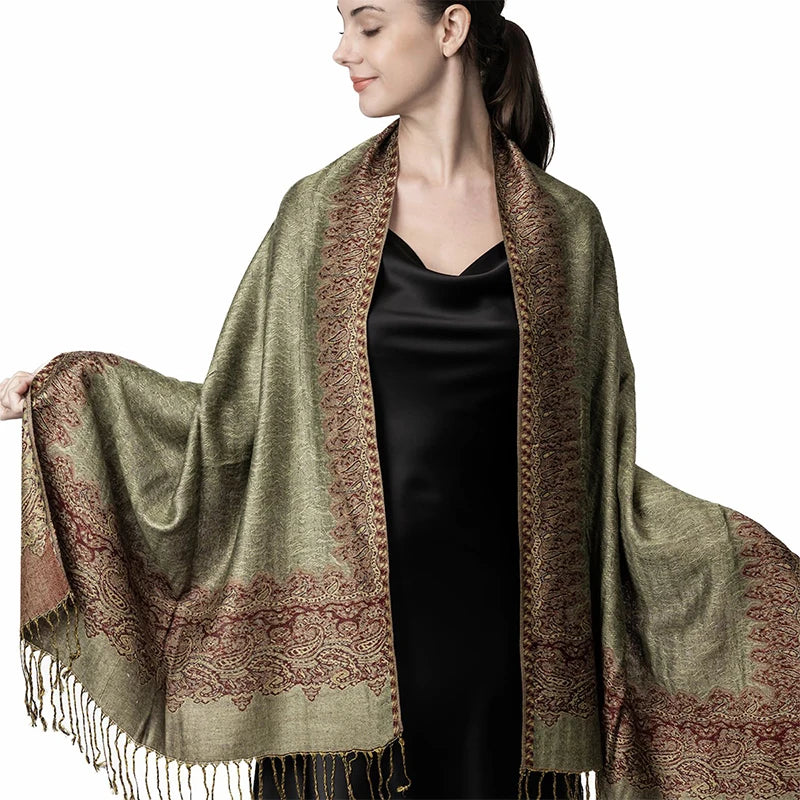 Women’s Luxury Printed Pashmina Shawl