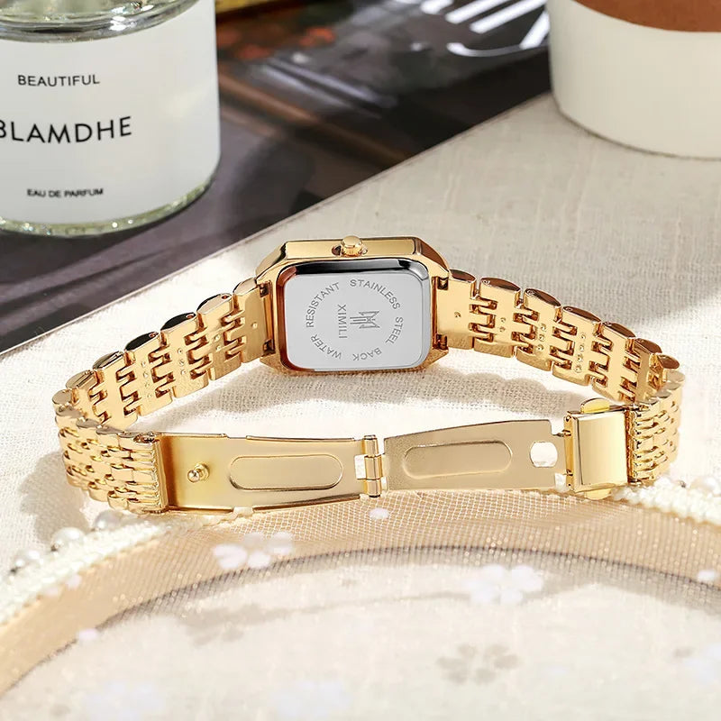 2026 Hot Brand Stainless Steel Strap Watch Women Luxury