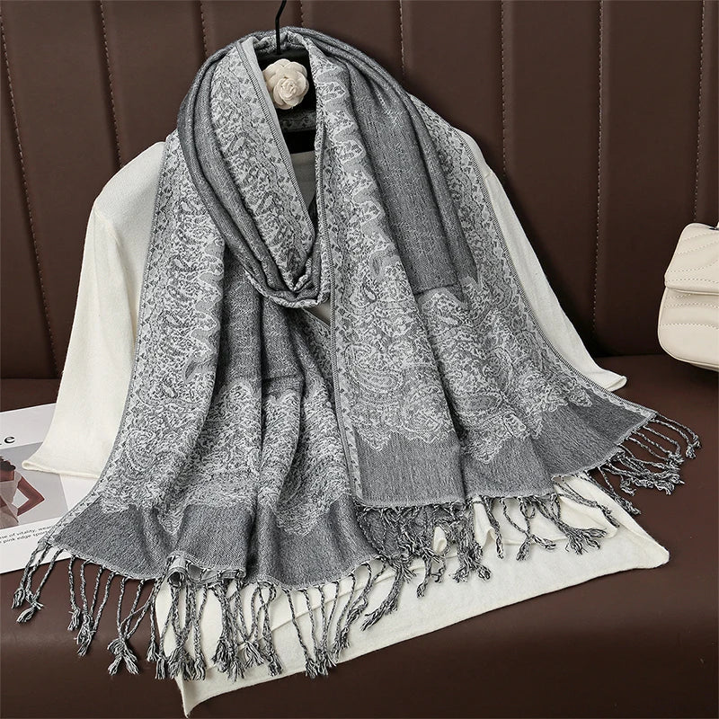 Women’s Luxury Printed Pashmina Shawl