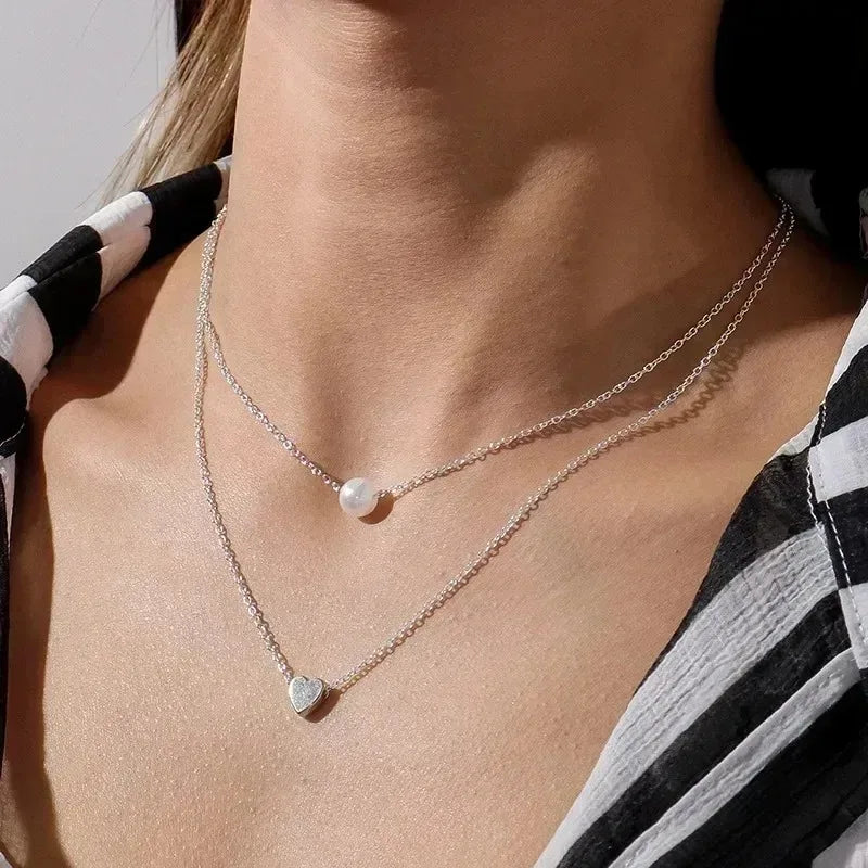 Fashion Pearl Beads Pendant Necklace for Women 2026