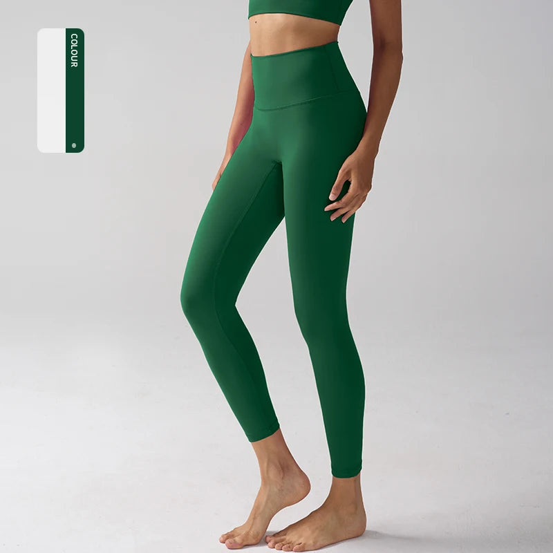High-Waist Naked-Feel Fitness Leggings