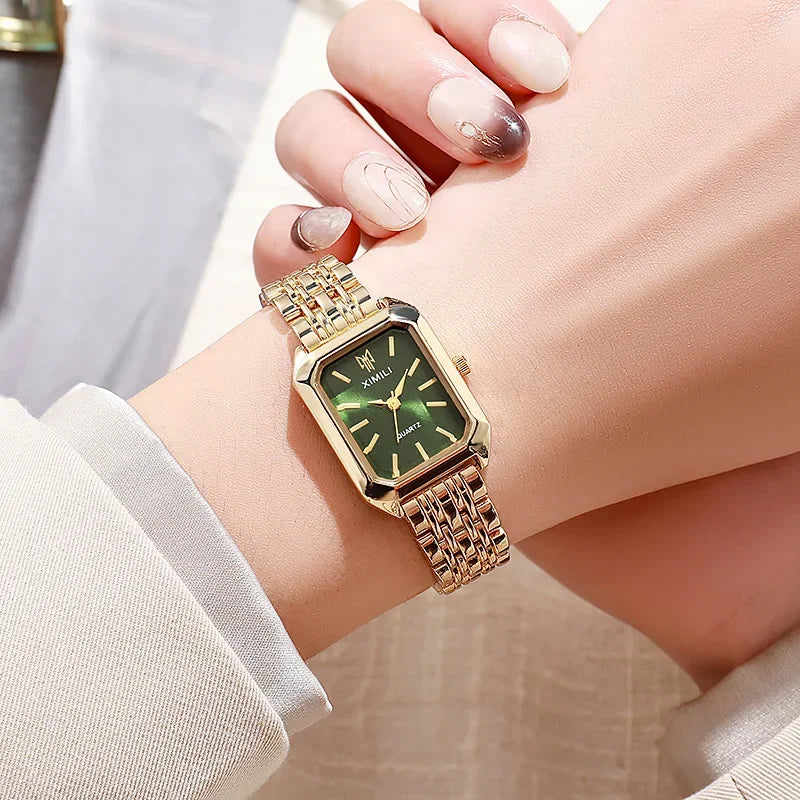 2026 Hot Brand Stainless Steel Strap Watch Women Luxury
