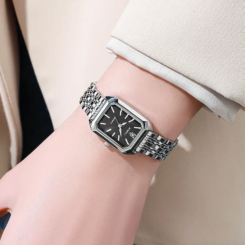 2026 Hot Brand Stainless Steel Strap Watch Women Luxury