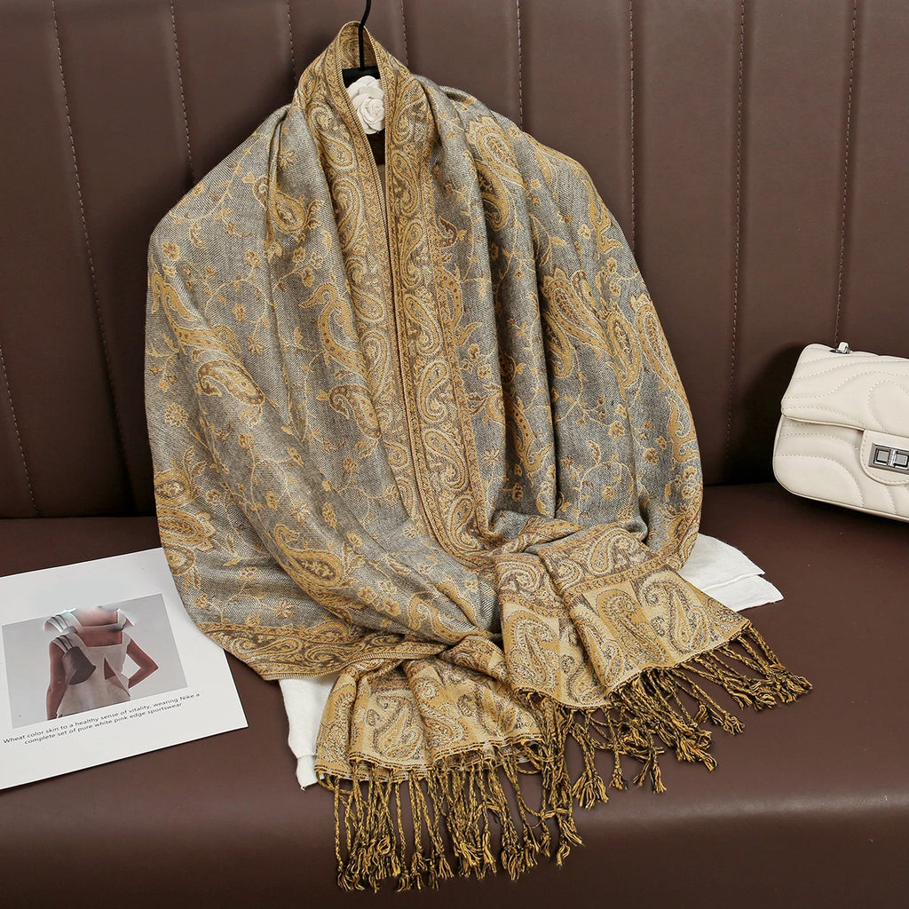 Women’s Luxury Printed Pashmina Shawl